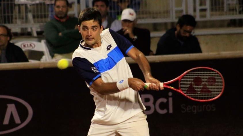 Tomás Barrios gana su primer partido ATP y avanza en el Chile Open