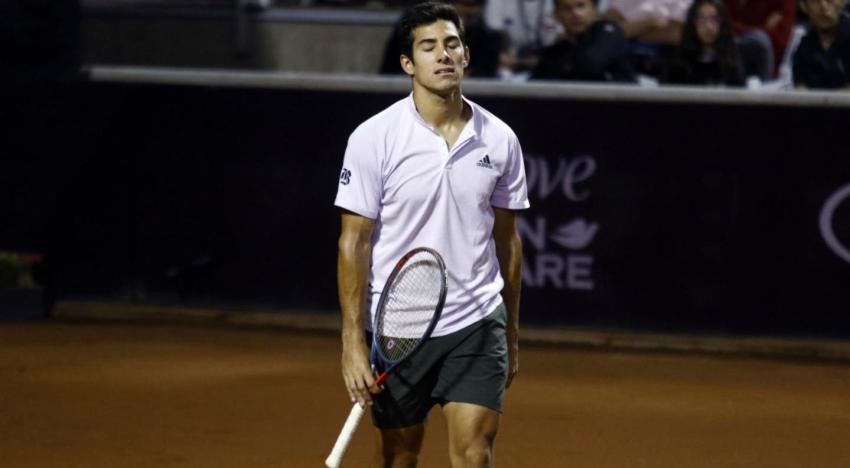 Cristian Garín abandona ante Seyboth Wild y se retira del ATP de Santiago