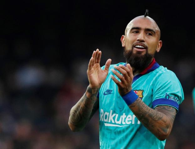 Así es el trabajo físico de Arturo Vidal tras la cuarentena por coronavirus en España