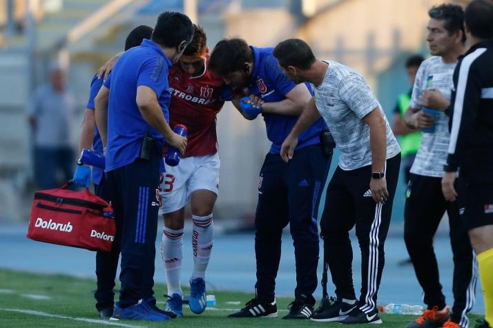 Fernando Cornejo se perderá el Superclásico contra Colo Colo por lesión
