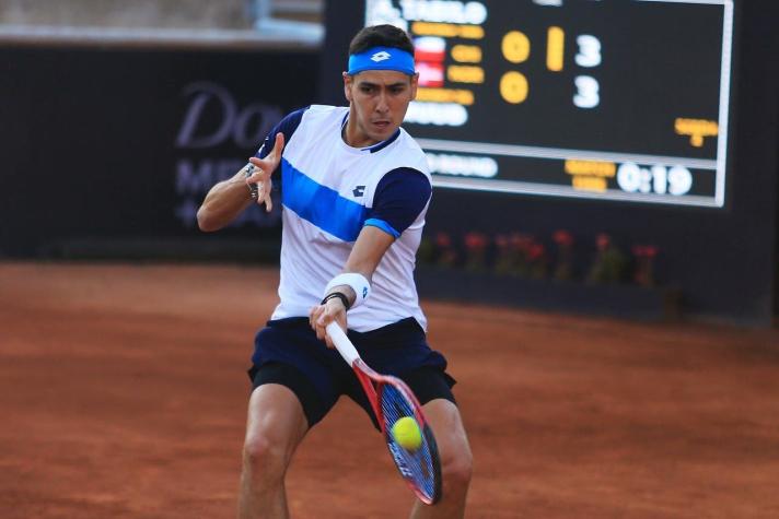 Alejandro Tabilo lo tuvo pero cayó ante Mikael Ymer y Chile pierde la serie ante Suecia