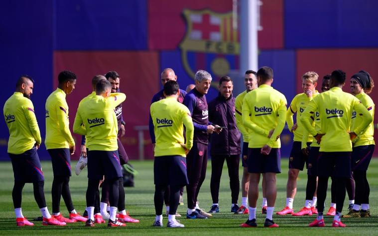 "Borra eso": El túnel de Gerard Piqué al DT del Barcelona, Quique Setién