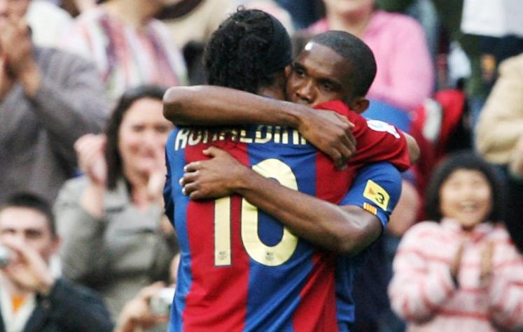 "Lo que pueda hacer, lo haré": El emotivo mensaje de Eto'o por el cumpleaños de Ronaldinho