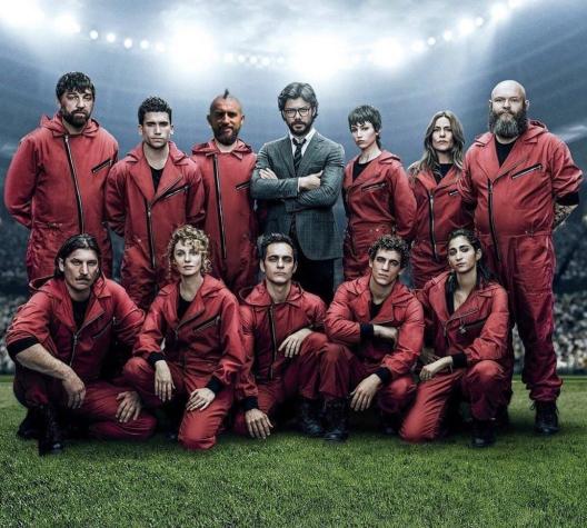 [FOTOS] La reacción de Arturo Vidal a su potencial como próximo integrante de "La Casa de Papel"