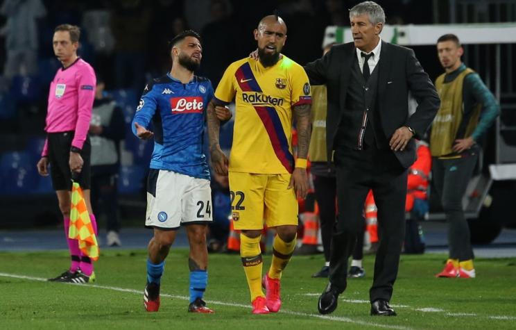Setién cree que Vidal no tiene la calidad de otros jugadores "pero lo compensa con otras virtudes"
