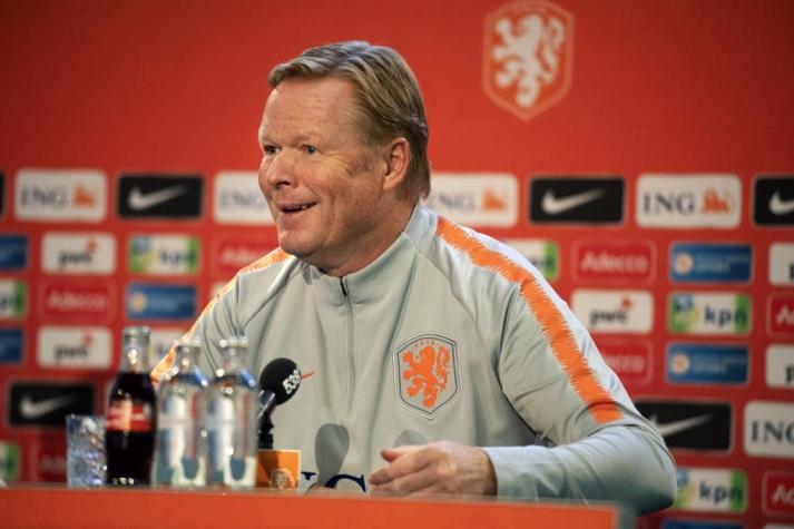 Ex Barcelona y actual DT de Holanda, Ronald Koeman, es hospitalizado por problemas cardiacos