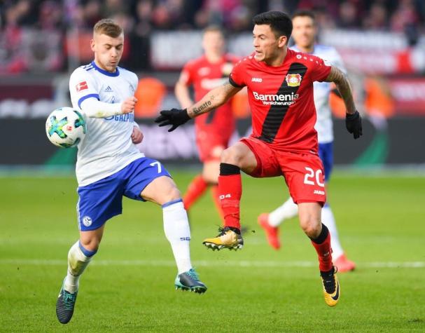 El Leverkusen con Aránguiz de titular empata ante el Schalke y se mete en zona de Champions