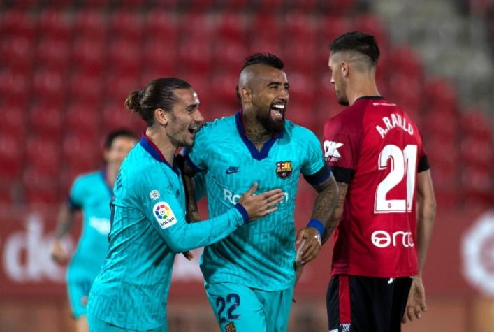 ¿Lo están cuidando? Arturo Vidal no será titular en FC Barcelona
