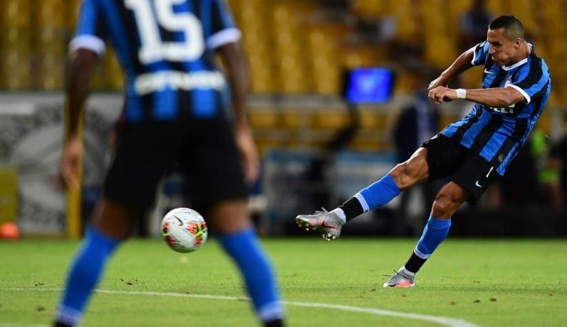 Alexis tuvo buenos momentos en agónica remontada del Inter ante Parma