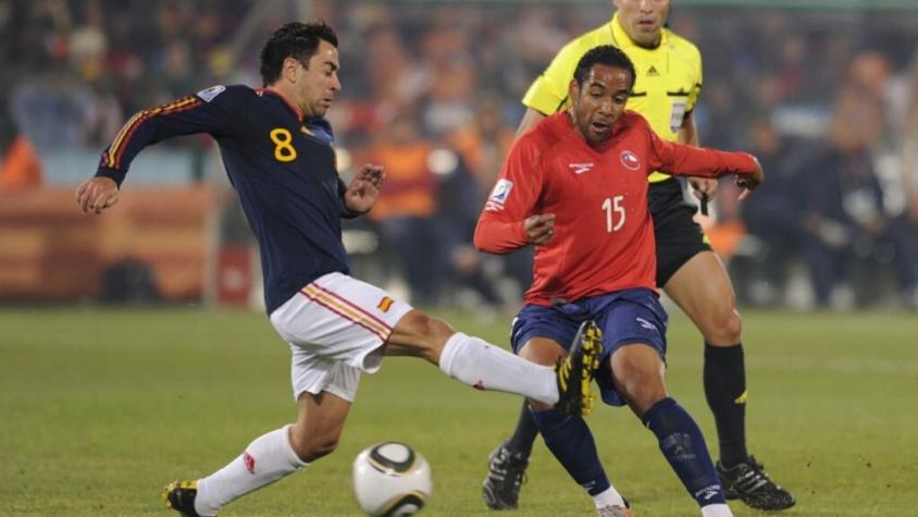 Xavi recuerda a La Roja en Sudáfrica: "A excepción de Chile y Alemania, nadie nos jugaba de tú a tú"