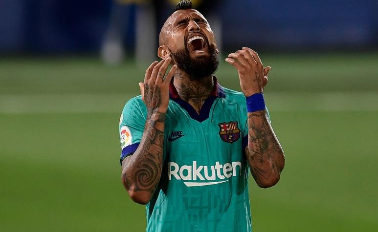 La dura autocrítica de Arturo Vidal: "Una imagen que no está a la altura de nuestro hermoso club"