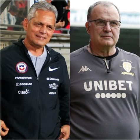 Rueda y su cuerpo técnico felicitaron a Marcelo Bielsa tras lograr ascenso con el Leeds United