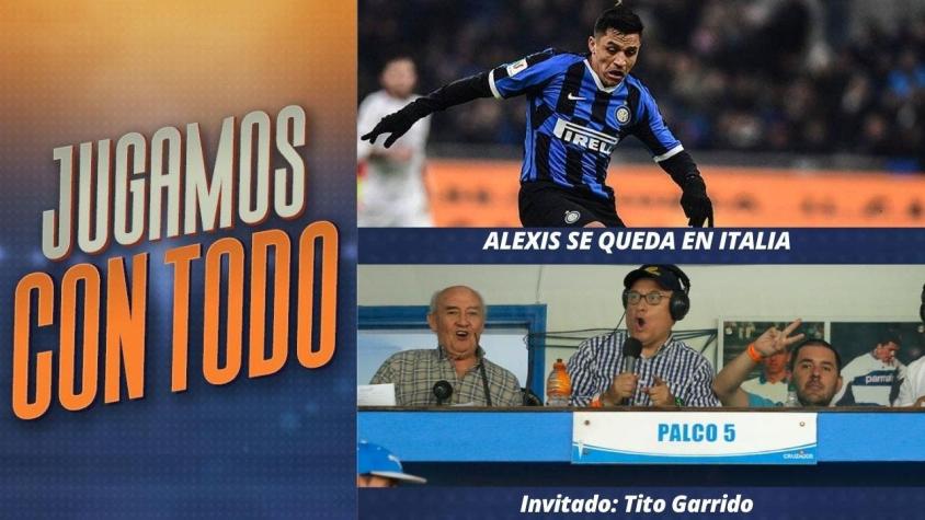 #JugamosConTodo: Alexis Sánchez se queda en Italia