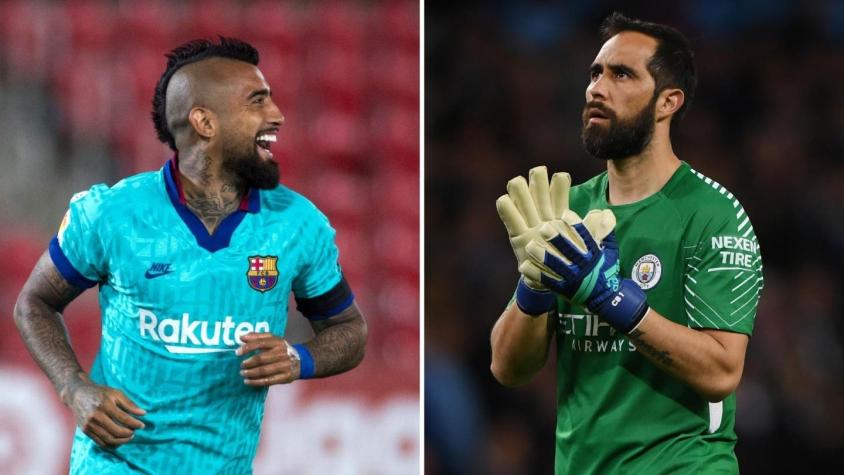 Barcelona y City a cuartos de Champions: ¿Cuándo y contra quién jugarán los equipos de los chilenos?