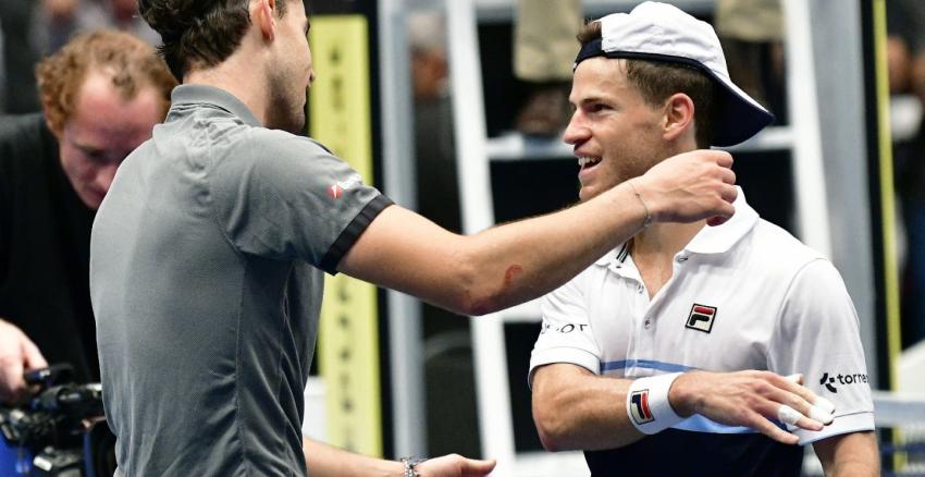 [VIDEO] Thiem y Schwartzman se divierten en la "burbuja" del US Open con increíble juego