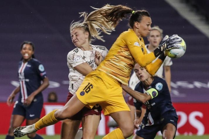 Christiane Endler y el PSG avanzan a semifinales de Champions tras vencer al Arsenal