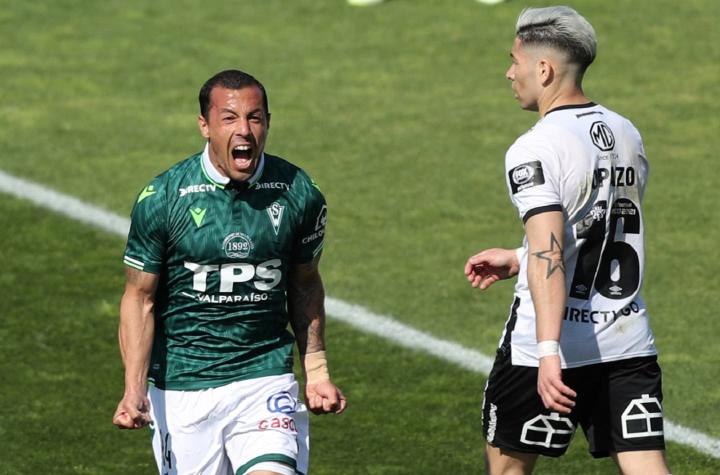 Colo Colo cae ante Wanderers en el regreso del fútbol y queda entre los colistas