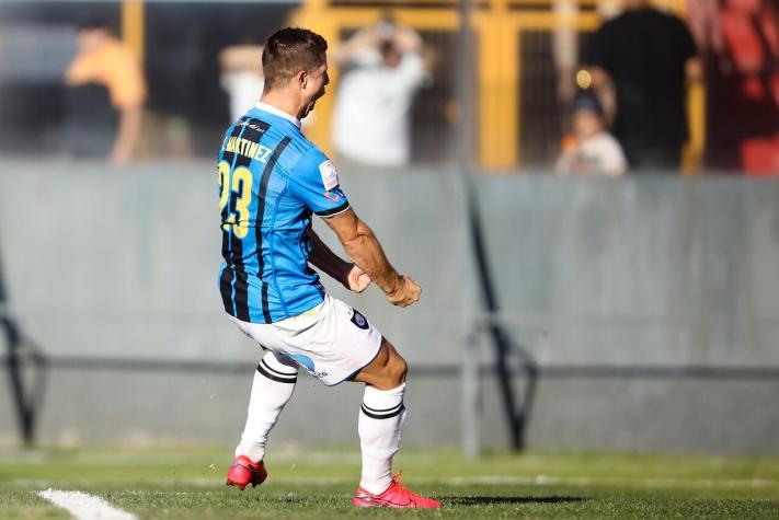 "Voh tenís que ser de Huachipato": La celebración de Cris Martínez en el gol ante Coquimbo