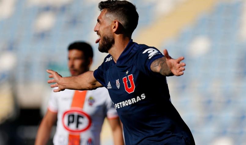 Universidad de Chile vence a Cobresal con doblete de Larrivey y queda como sublíder del torneo