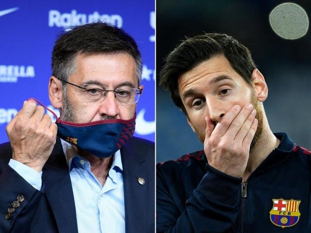 Bartomeu evita responder a Messi y dice: No podría permitir dejar "que el mejor del mundo se fuera"