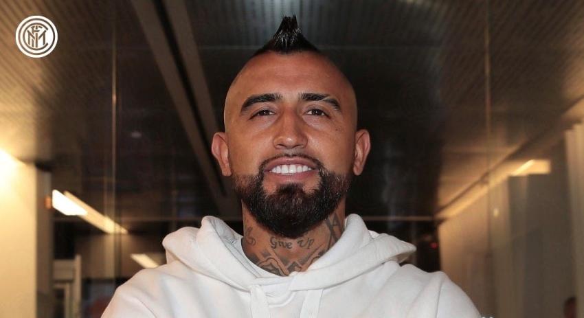 "Aterrizó": Inter de Milán confirma arribo de Arturo Vidal a Italia