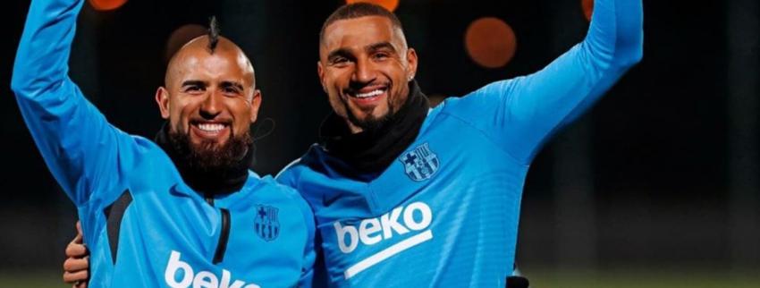 El irónico mensaje de Boateng a Arturo Vidal tras su arribo al Inter
