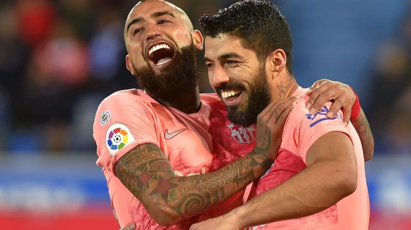 Arturo Vidal se suma a los homenajes de despedida a Luis Suárez: “Vamos a estar cerca toda la vida”