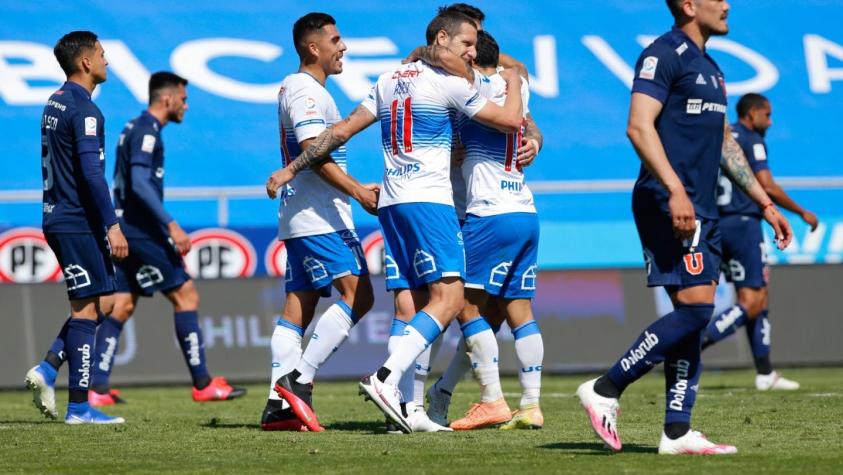 La UC golea a la U en San Carlos con dos goles de penal y se queda con el clásico universitario 190