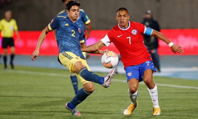 La Roja deja escapar la victoria en la agonía y empata ante Colombia por las Clasificatorias