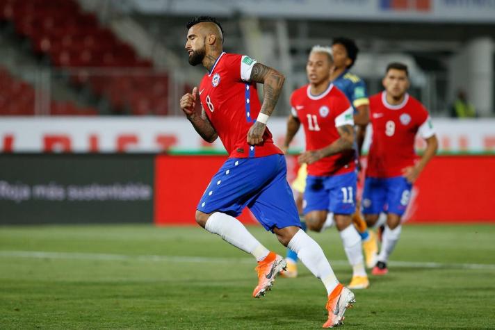 El mensaje de Arturo Vidal a sus "hermanos" colombianos tras el empate por clasificatorias
