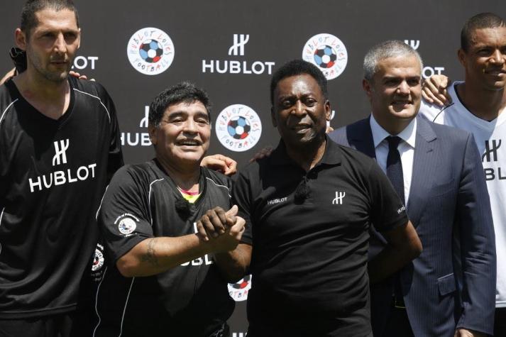 Maradona saluda a Pelé por su cumpleaños: “Muy felices 80 años de vida, rey”