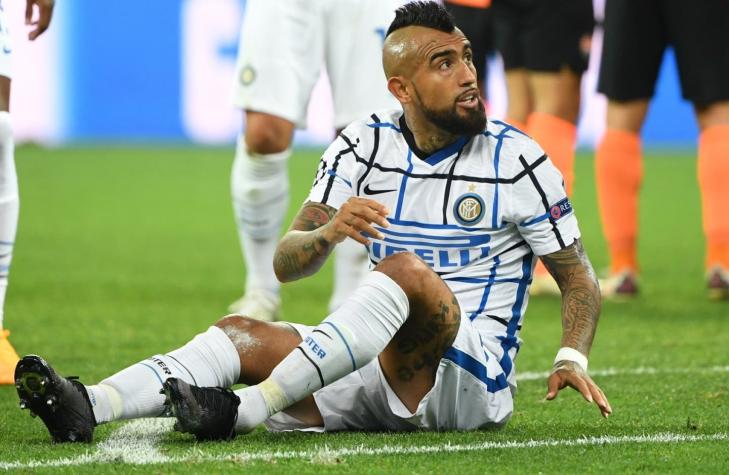 Con Arturo Vidal en cancha: Inter de Milán iguala en su visita al Shakhtar Donetsk por la Champions