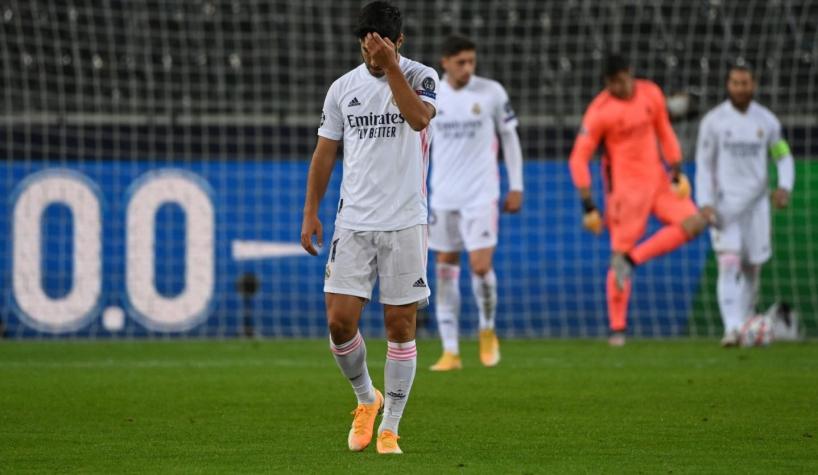 Real Madrid iguala ante el Gladbach y es último en grupo del Inter de Vidal y Alexis en la Champions