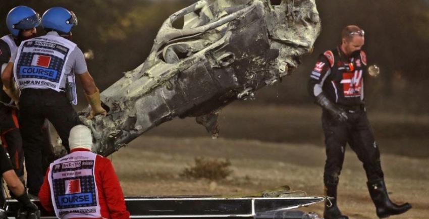 El piloto de la F1 que sobrevivó a un auto en llamas: "Mi hijo cree que tengo poderes"