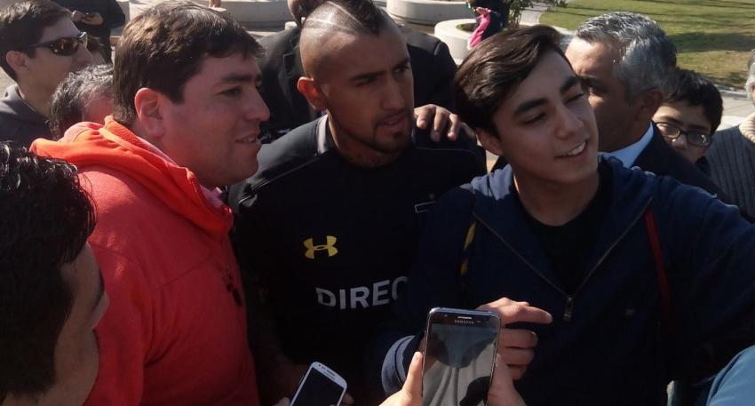 Vidal y momento de Colo Colo: "Nos vamos a salvar y luego vamos a jugar con la camiseta del campeón"