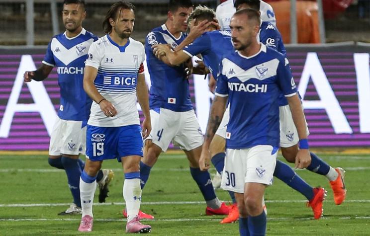 Universidad Católica pierde ante Vélez Sarsfield en San Carlos y se despide de la Sudamericana