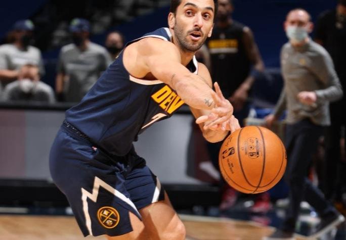 Campazzo ya es figura en la NBA: partidazo del argentino en el triunfo de los Denver Nuggets