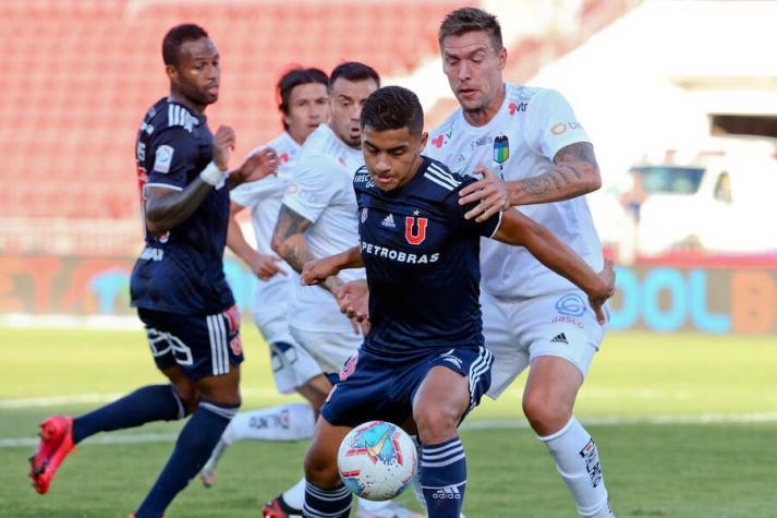 Universidad de Chile cae ante O’Higgins y se complica en la tabla ponderada