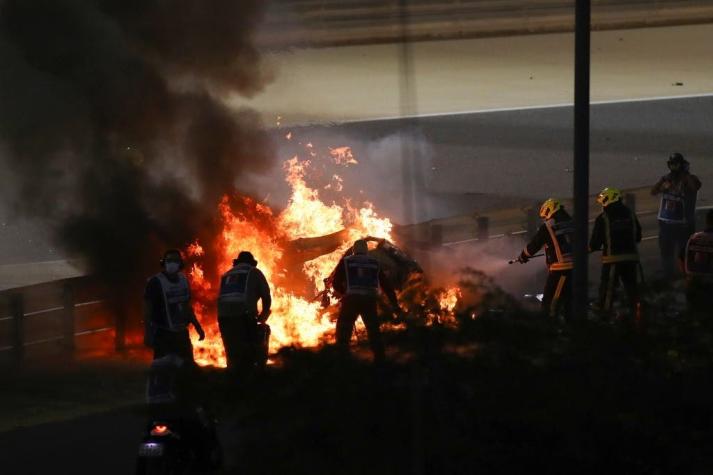 Piloto de la Fórmula 1 muestra cómo quedaron sus manos tras brutal accidente