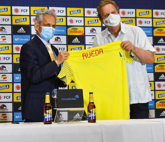 Rueda omite a La Roja en presentación en Colombia y afirma: "Siempre tuve la ilusión de llegar acá"