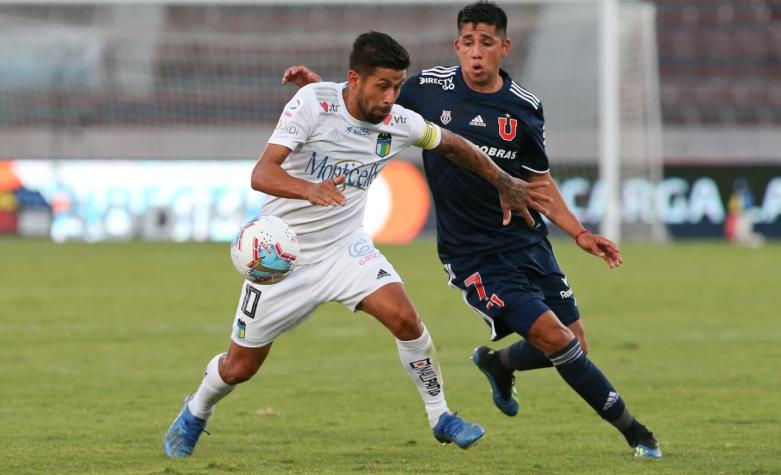 Galani recalca postura de la U sobre perder con Iquique: "No se nos ha pasado por la cabeza"