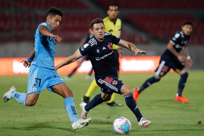 La U le empató en la agonía a Iquique en el Nacional en un resultado que no le sirve a ninguno
