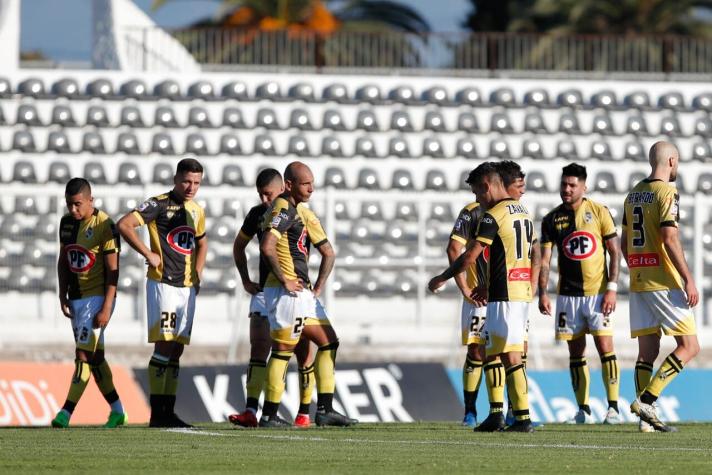 Coquimbo Unido empató ante Palestino y descendió a Primera B