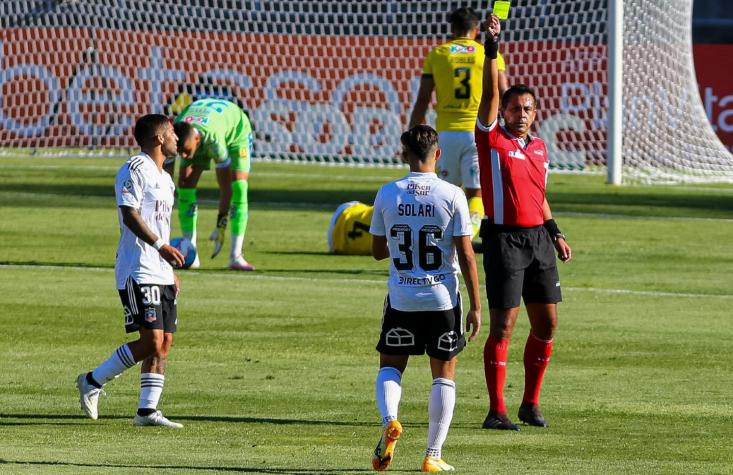 ¿Era roja? La acción de Solari que causó polémica en definición entre Colo Colo y U. de Concepción