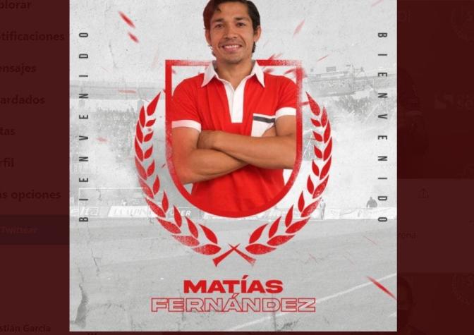 Matías Fernández es el nuevo refuerzo de La Serena y reeditará la dupla con "Chupete" Suazo