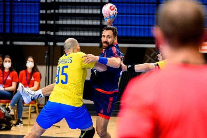 Balónmano: Chile cae ante Brasil y queda fuera de los JJOO de Tokio