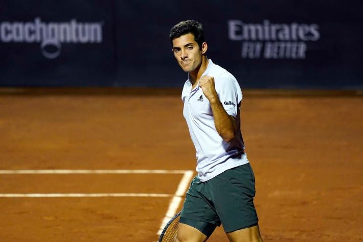 Cristian Garin se corona campeón del Chile Dove Men+Care Open tras derrotar a Facundo Bagnis