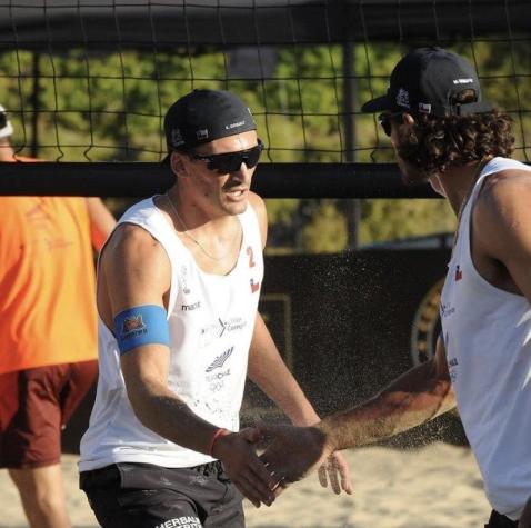 Primos Grimalt se quedan con el bronce en primera fecha del Sudamericano de Vóleibol Playa 2021