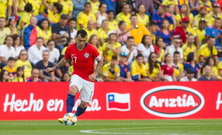 Gary Medel en el "Boca de los sueños" que planea Román Riquelme