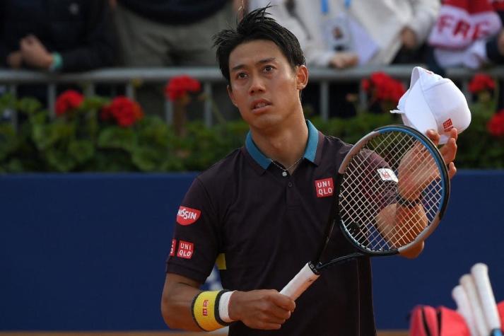 Kei Nishikori vence a Guido Pella y será rival de Cristian Garín en su estreno en Conde de Godó